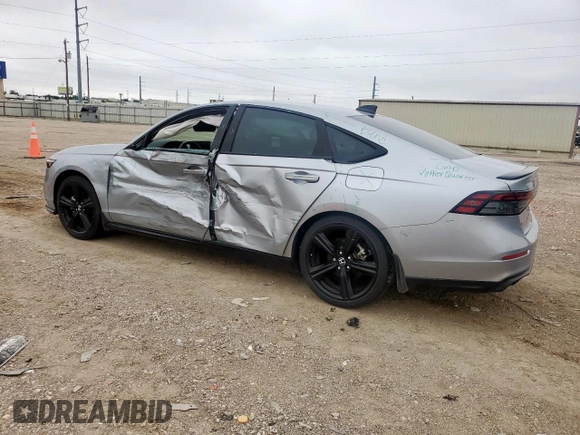 2024 Honda Accord Sport-L with VIN 1HGCY2F79RA018804, listed as a Copart auction lot 58993815 with 26,432 mi miles and Salvage title. Bid and sale history available at DreamBid. Image 2.