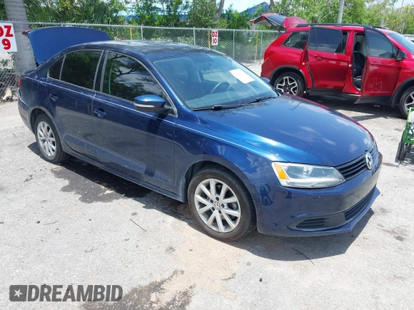 2012 Volkswagen Jetta SE with VIN 3VWDP7AJ4CM370055, listed as a IAAI auction lot 42501456 with 90,800 mi miles and . Bid and sale history available at DreamBid. Image 1.