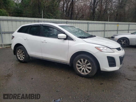 2010 Mazda CX-7 Sport with VIN JM3ER2W5XA0322342, listed as a Copart auction lot 44572475 with Not Provided miles and Salvage Title. Bid and sale history available at carsss.com. Image 4.