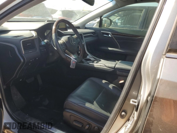 2019 Lexus RX 450h z VIN 2T2BGMCA7KC035624, wystawiony jako Copart lot #58935495 z przebiegiem 50 549 mil mil oraz Szkoda całkowita • Salvage title. Historia ofert i sprzedaży dostępna na DreamBid. Obrazek 7.
