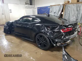 2018 Chevrolet Camaro 1LT with VIN 1G1FB1RS6J0180707, listed as a Copart auction lot 47696865 with 32,136 mi miles and Salvage Title. Bid and sale history available at carsss.com. Image 2.