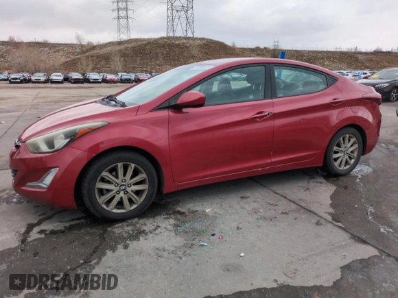 2014 Hyundai Elantra SE с VIN KMHDH4AEXEU160894, выставлен на аукционе Copart как лот 51998425 с пробегом 91 321 миль миль и Списание • Salvage title. История ставок и продаж доступна на DreamBid. Изображение 1.