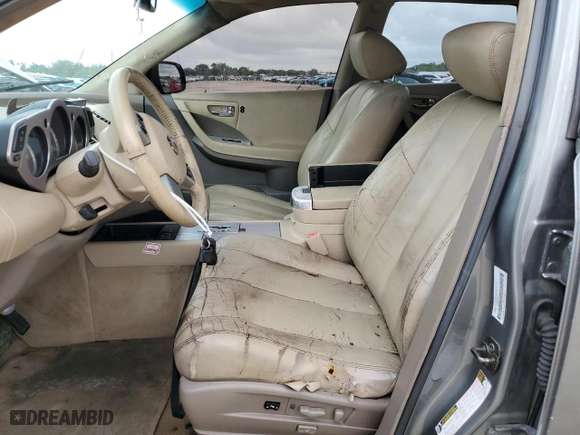 2006 Nissan Murano SL with VIN JN8AZ08W46W514902, listed as a Copart auction lot 72912394 with 131,839 mi miles and Salvage Title. Bid and sale history available at carsss.com. Image 7.