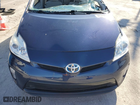 2014 Toyota Prius Four with VIN JTDKN3DU0E0389612, listed as a Copart auction lot 45700645 with Not Provided miles and Salvage Title. Bid and sale history available at carsss.com. Image 12.