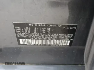 2020 Subaru Legacy Limited with VIN 4S3BWAN66L3025384, listed as a Copart auction lot 49319485 with 26,504 mi miles and Salvage Title. Bid and sale history available at DreamBid. Image 15.