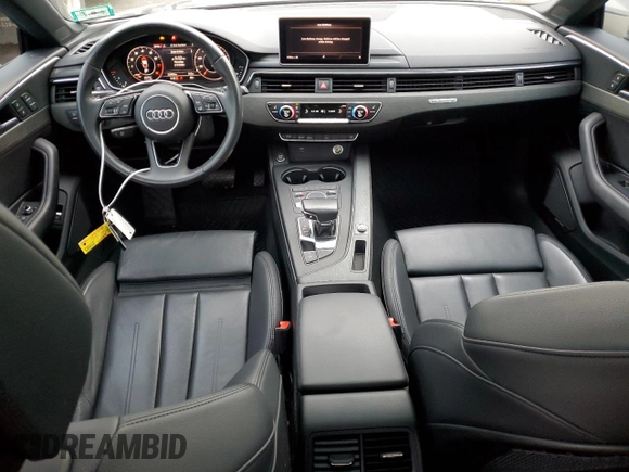 2018 Audi A5 Sportback Premium Plus with VIN WAUENCF51JA085208, listed as a Copart auction lot 40869524 with 33,603 mi miles. Bid and sale history available at carsss.com. Image 8.
