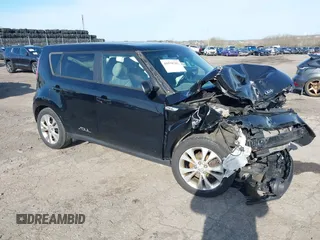 2015 Kia Soul + with VIN KNDJP3A54F7175265, listed as a IAAI auction lot 41938782 with 1 mi miles. Bid and sale history available at carsss.com. Image 1.