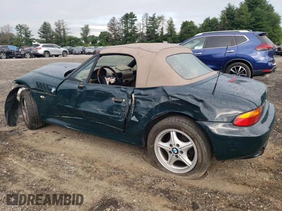 1997 BMW 3 Series 1.9L with VIN 4USCH7326VLE03317, listed as a Copart auction lot 62658674 with 93,261 mi miles and Salvage Title. Bid and sale history available at carsss.com. Image 2.