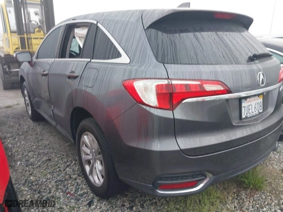 2017 Acura RDX w/Technology Pkg with VIN 5J8TB3H56HL000394, listed as a IAAI auction lot 41548793 with 60,569 mi miles. Bid and sale history available at carsss.com. Image 3.