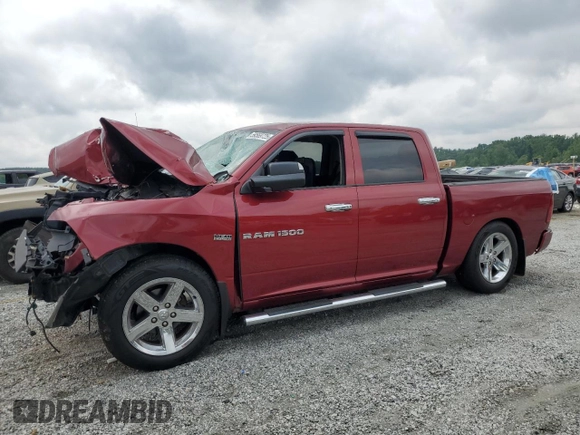 2012 Ram 1500 Express with VIN 1C6RD6KT0CS174186, listed as a Copart auction lot 59569725 with Not provided miles and Salvage title. Bid and sale history available at DreamBid. Image 1.