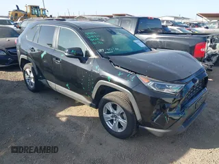 2021 Toyota RAV4 Hybrid XLE with VIN 4T3RWRFV5MU012238, listed as a IAAI auction lot 41943154 with 72,316 mi miles. Bid and sale history available at carsss.com. Image 1.