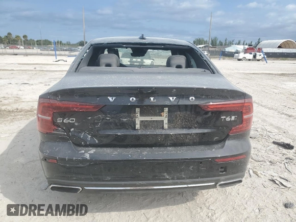 2019 Volvo S60 Inscription with VIN 7JRA22TL7KG004557, listed as a Copart auction lot 75839514 with 66,629 mi miles and Non Repairable. Bid and sale history available at carsss.com. Image 6.