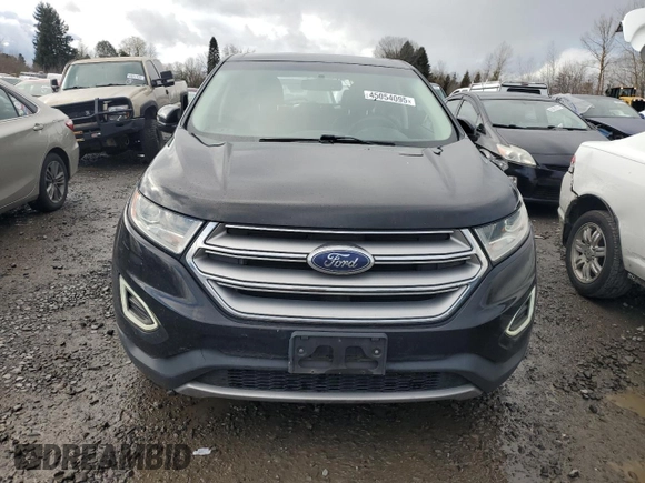 2017 Ford Edge SEL with VIN 2FMPK3J96HBC27416, listed as a Copart auction lot 45054095 with 92,509 mi miles and Salvage Title. Bid and sale history available at carsss.com. Image 5.