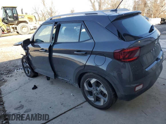 2024 Hyundai Venue Limited with VIN KMHRC8A38RU311652, listed as a Copart auction lot 46458545 with 14,272 mi miles and Salvage Title. Bid and sale history available at DreamBid. Image 2.