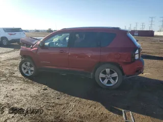 2016 Jeep Compass Latitude with VIN 1C4NJDEB8GD691124, listed as a Copart auction lot 48201175 with 136,842 mi miles and Salvage Title. Bid and sale history available at carsss.com. Image 2.