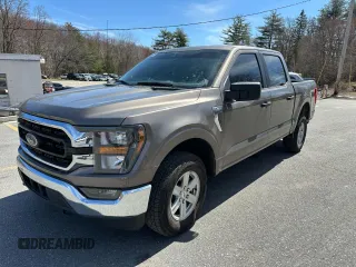 2023 Ford F-150 XL with VIN 1FTEW1EP1PFA41180, listed as a Copart auction lot 53303335 with 11,220 mi miles and Salvage Title. Bid and sale history available at carsss.com. Image 1.