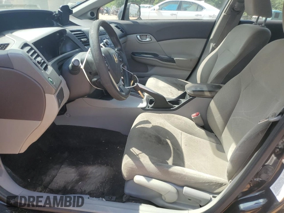 2012 Honda Civic EX with VIN 2HGFB2F83CH545012, listed as a Copart auction lot 54918605 with 229,970 mi miles and Salvage Title. Bid and sale history available at DreamBid. Image 7.