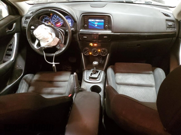 2013 Mazda CX-5 Touring with VIN JM3KE4CE7D0135174, listed as a Copart auction lot 47456595 with 206,194 mi miles and Salvage Title. Bid and sale history available at carsss.com. Image 8.