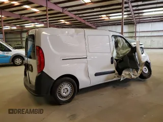 2020 Ram ProMaster City Cargo Tradesman with VIN ZFBHRFAB1L6R42090, listed as a Copart auction lot 52946695 with 38,655 mi miles and Clean title. Bid and sale history available at DreamBid. Image 3.