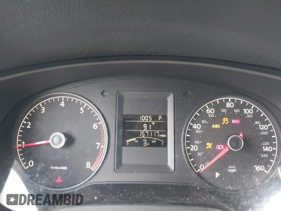 2011 Volkswagen Jetta SE with VIN 3VWDZ7AJ2BM080390, listed as a IAAI auction lot 42723802 with 157,117 mi miles and . Bid and sale history available at DreamBid. Image 7.