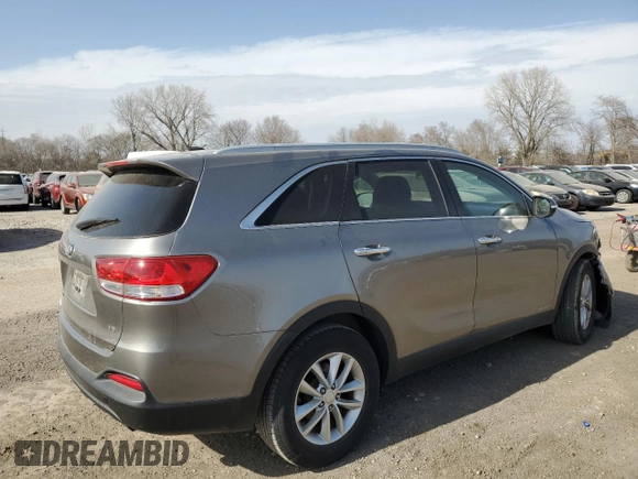 2016 Kia Sorento LX with VIN 5XYPGDA51GG131048, listed as a Copart auction lot 48734345 with 92,032 mi miles and Salvage Title. Bid and sale history available at carsss.com. Image 3.