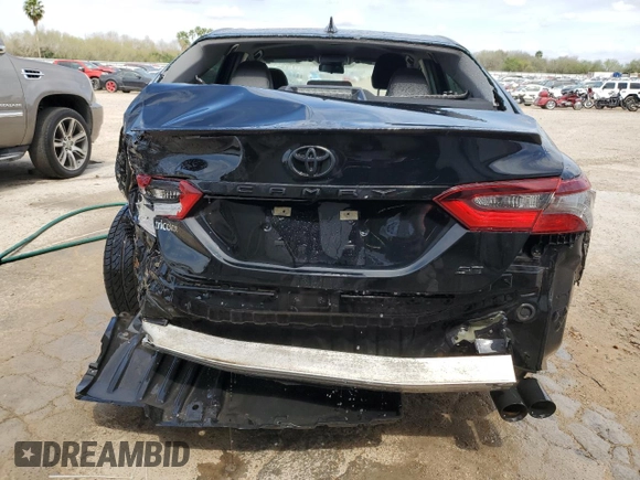 2021 Toyota Camry SE Nightshade with VIN 4T1G11AK7MU581248, listed as a Copart auction lot 46943655 with 78,866 mi miles and Clean Title. Bid and sale history available at DreamBid. Image 6.