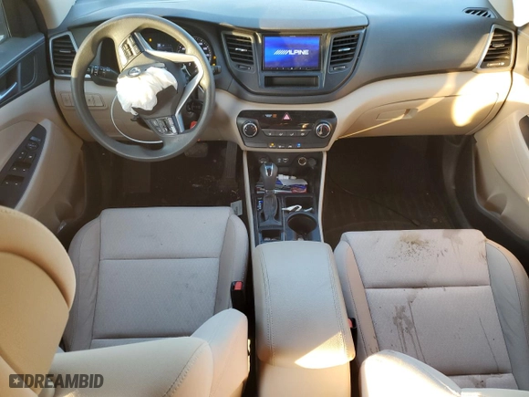 2017 Hyundai Tucson SE with VIN KM8J3CA43HU379493, listed as a Copart auction lot 41434805 with 103,763 mi miles and Salvage Title. Bid and sale history available at carsss.com. Image 8.