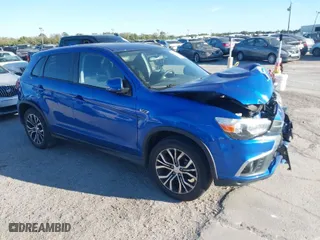 2019 Mitsubishi Outlander Sport ES 2.0 with VIN JA4AP3AU1KU035543, listed as a IAAI auction lot 41744508 with 81,266 mi miles. Bid and sale history available at carsss.com. Image 1.