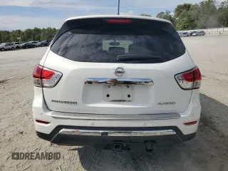 2014 Nissan Pathfinder Platinum z VIN 5N1AR2MN1EC681427, wystawiony jako Copart lot #70415974 z przebiegiem 117 158 mil mil oraz Szkoda całkowita • Salvage title. Historia ofert i sprzedaży dostępna na DreamBid. Obrazek 6.