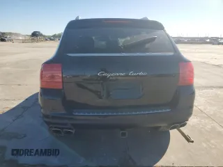 2005 Porsche Cayenne Turbo with VIN WP1AC29P35LA90093, listed as a Copart auction lot 85751494 with 0 mi miles and Salvage Title. Bid and sale history available at carsss.com. Image 6.