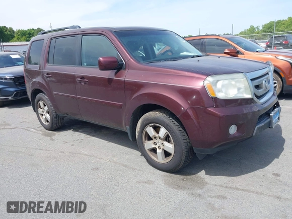 2011 Honda Pilot EX-L with VIN 5FNYF4H59BB090116, listed as a IAAI auction lot 42048811 with 158,857 mi miles and . Bid and sale history available at carsss.com. Image 1.