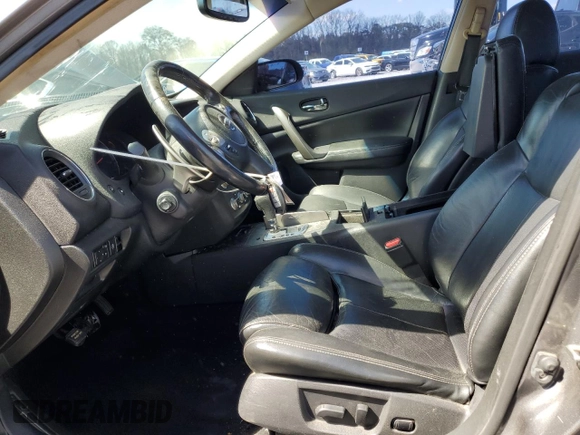 2014 Nissan Maxima S with VIN 1N4AA5AP3EC465054, listed as a Copart auction lot 50627765 with 172,932 mi miles and Salvage Title. Bid and sale history available at DreamBid. Image 7.