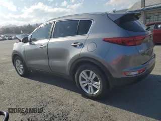 2018 Kia Sportage LX with VIN KNDPMCAC1J7393125, listed as a Copart auction lot 50515275 with 124,947 mi miles and Salvage Title. Bid and sale history available at carsss.com. Image 2.