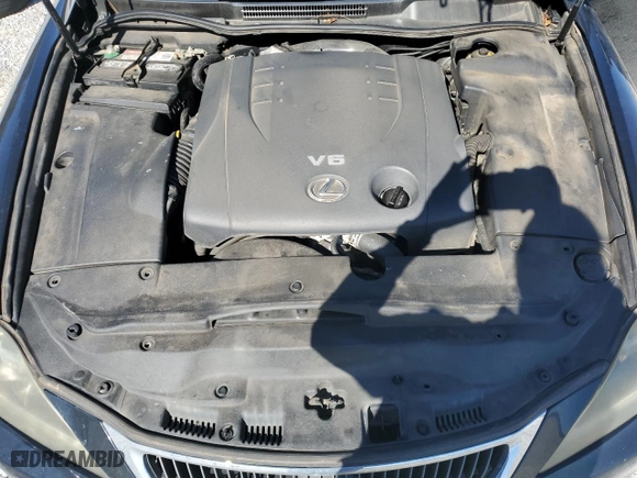 2011 Lexus IS 250 with VIN JTHCF5C23B5050269, listed as a Copart auction lot 46160985 with 178,017 mi miles and Salvage Title. Bid and sale history available at carsss.com. Image 11.