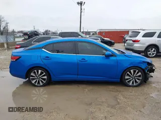 2020 Nissan Sentra SV with VIN 3N1AB8CV1LY233015, listed as a IAAI auction lot 41935081 with 95,842 mi miles and . Bid and sale history available at DreamBid. Image 13.