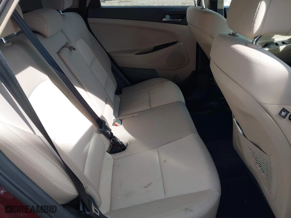 2017 Hyundai Tucson Value with VIN KM8J33A29HU390142, listed as a IAAI auction lot 41816840 with 55,750 mi miles. Bid and sale history available at carsss.com. Image 8.