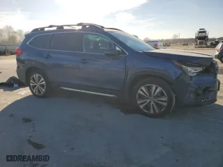 2021 Subaru Ascent Limited with VIN 4S4WMAPD0M3437946, listed as a Copart auction lot 46393815 with 55,556 mi miles and Salvage Title. Bid and sale history available at carsss.com. Image 4.