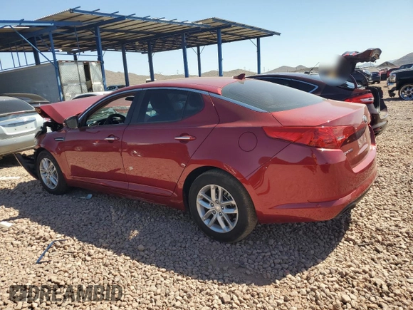 2013 Kia Optima LX with VIN 5XXGM4A71DG203893, listed as a Copart auction lot 52945875 with 85,155 mi miles and Clean Title. Bid and sale history available at carsss.com. Image 2.