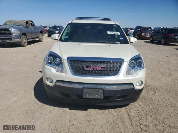 2009 GMC Acadia SLT2 with VIN 1GKEV33D39J210031, listed as a Copart auction lot 50052345 with 195,945 mi miles and Salvage Title. Bid and sale history available at carsss.com. Image 5.