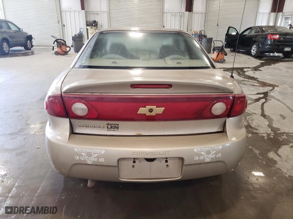 2005 Chevrolet Cavalier with VIN 1G1JC12F157166232, listed as a Copart auction lot 75298724 with 0 mi miles and Salvage Title. Bid and sale history available at carsss.com. Image 6.