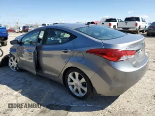 2013 Hyundai Elantra Limited with VIN KMHDH4AE1DU977962, listed as a Copart auction lot 50309165 with 104,206 mi miles and Salvage Title. Bid and sale history available at carsss.com. Image 2.