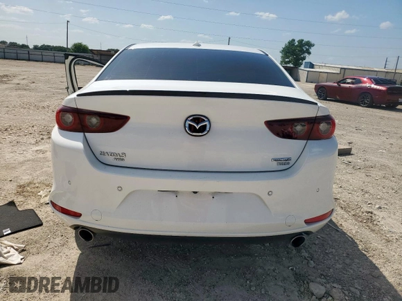 2023 Mazda 3 Premium Plus with VIN 3MZBPBEY3PM352623, listed as a Copart auction lot 63944895 with 15,645 mi miles and Salvage title. Bid and sale history available at DreamBid. Image 6.