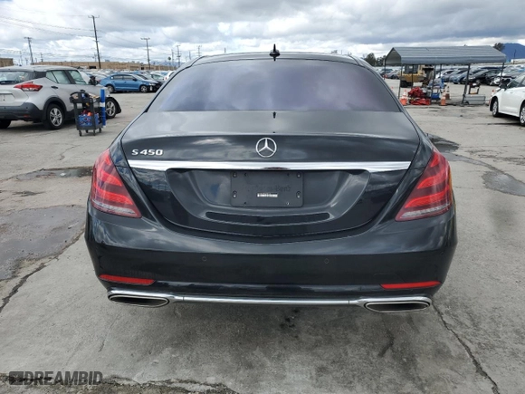 2018 Mercedes-Benz S-Class S 450 with VIN WDDUG6GB8JA386126, listed as a Copart auction lot 48969145 with 115,041 mi miles and Salvage Title. Bid and sale history available at carsss.com. Image 6.