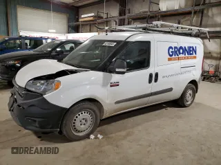 2019 Ram ProMaster City Cargo Tradesman with VIN ZFBHRFAB6K6N21433, listed as a Copart auction lot 42188045 with 114,228 mi miles and Salvage Title. Bid and sale history available at carsss.com. Image 1.