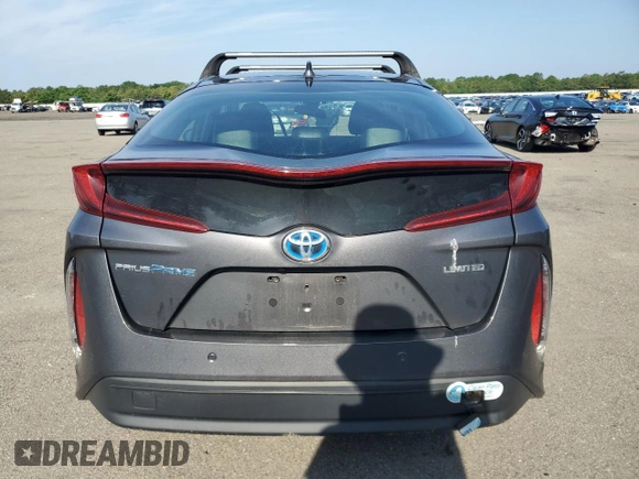 2021 Toyota Prius LE with VIN JTDKAMFP3M3166034, listed as a Copart auction lot 63271275 with 52,536 mi miles and Salvage title. Bid and sale history available at DreamBid. Image 6.