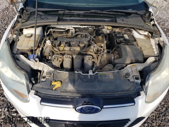 2012 Ford Focus SE with VIN 1FAHP3F27CL182474, listed as a Copart auction lot 51451595 with 122,199 mi miles and Salvage Title. Bid and sale history available at DreamBid. Image 11.
