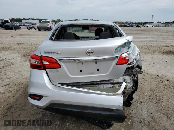 2017 Nissan Sentra SV z VIN 3N1AB7AP7HY386939, wystawiony jako Copart lot #58464325 z przebiegiem 165 170 mil mil oraz Szkoda całkowita • Salvage title. Historia ofert i sprzedaży dostępna na DreamBid. Obrazek 6.