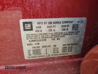 2020 Buick Encore GX Essence z VIN KL4MMFSL5LB123182, wystawiony jako Copart lot #61815755 z przebiegiem 78 237 mil mil oraz Szkoda całkowita • Salvage title. Historia ofert i sprzedaży dostępna na DreamBid. Obrazek 14.