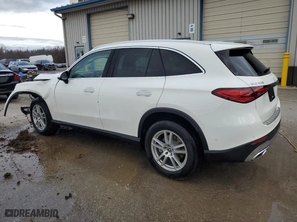 2025 Mercedes-Benz GLC with VIN W1NKM4HB7SF266618, listed as a Copart auction lot 85518554 with 1,796 mi miles and Salvage Title. Bid and sale history available at carsss.com. Image 2.