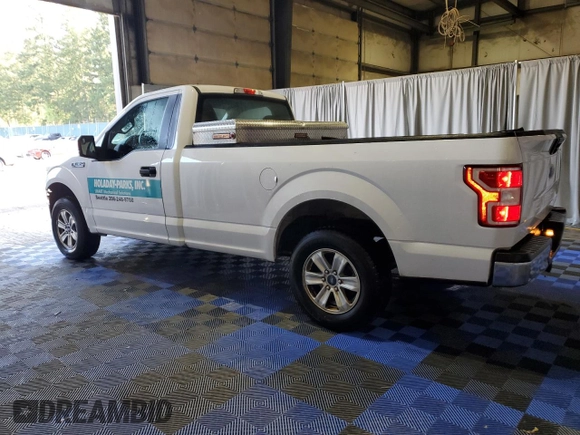 2018 Ford F-150 XL with VIN 1FTMF1CB3JKF30892, listed as a Copart auction lot 54446145 with 172,106 mi miles and Clean Title. Bid and sale history available at carsss.com. Image 2.